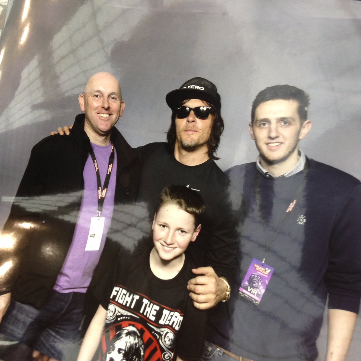 Meeting Norman reedus aka daryl Dixon