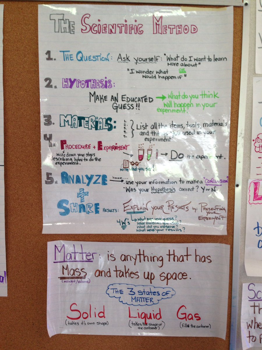 What Do Scientists Do Anchor Chart