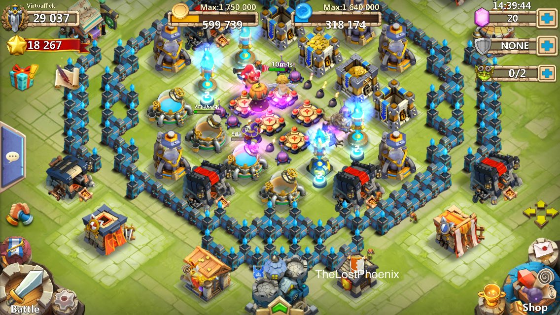 TEKnicalWays's tweet photo. @CastleClashIGG For your next update u should have hero death animations and ability of changing he guild flag! RT! https://t.co/d3ZNqu8O33