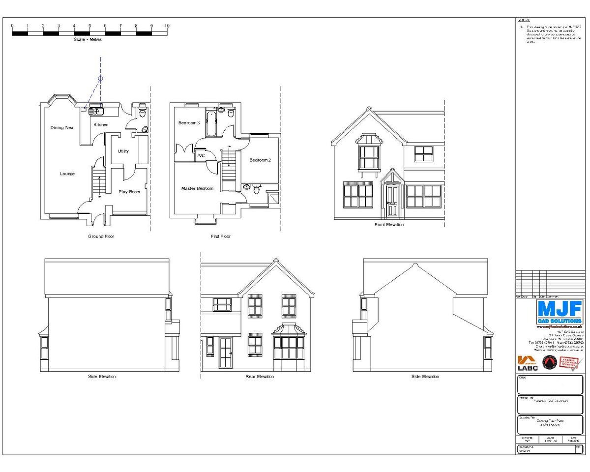 mjfcadsolutions's tweet image. A clients property surveyed and plans drawn ready to start designing their new extension.