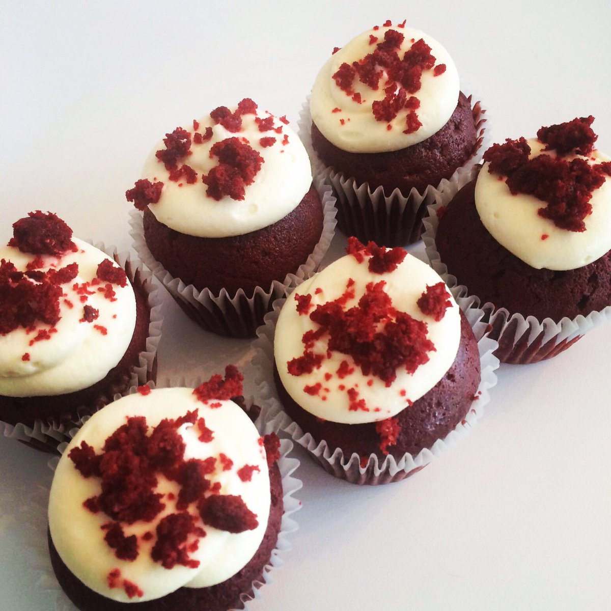 #RedVelvet #Cupcakes stuffed with #ChocolateGanache! #Yum #markham #toronto #the6ix #toreats #tofoodies #wethenorth