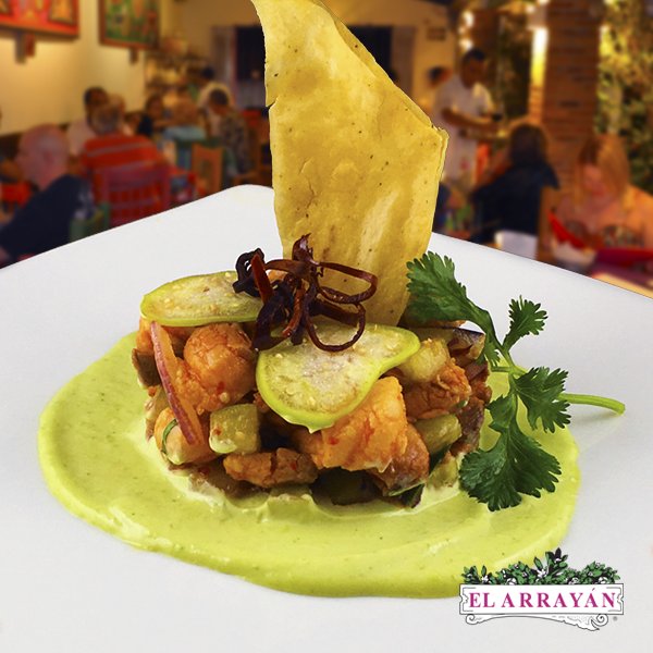 elarrayanpv's tweet photo. Come and try our Fish Ceviche with orange-guajillo juice &amp; cilantro mayo! Reserve: 222 7195 #restaurantweekpv https://t.co/sPx4SZa9P3