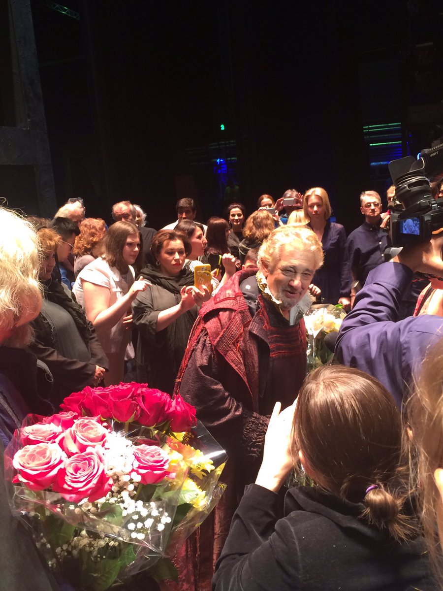 Thank you @PlacidoDomingo and @ValeryGergiev for a stunning performance of Simon Boccanegra!