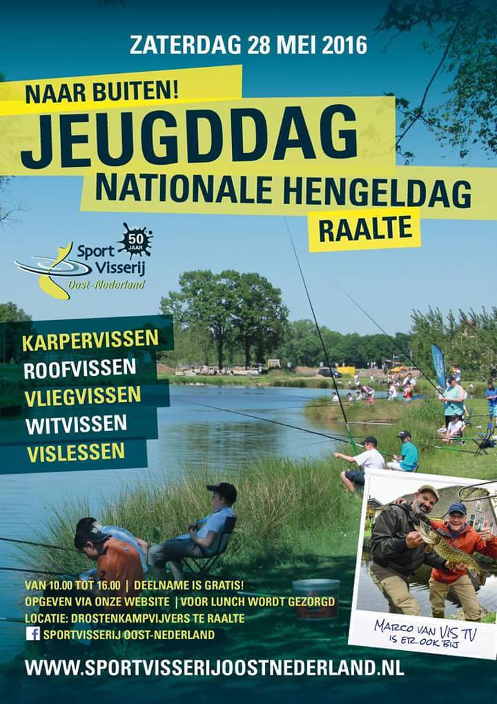 SNBGrDr's tweet photo. Morgen weer een grootse opening van het nieuwe visseizoen: de jeugddag in Raalte! #snb #jeugddag #roofvis https://t.co/OFQZDA8eYS