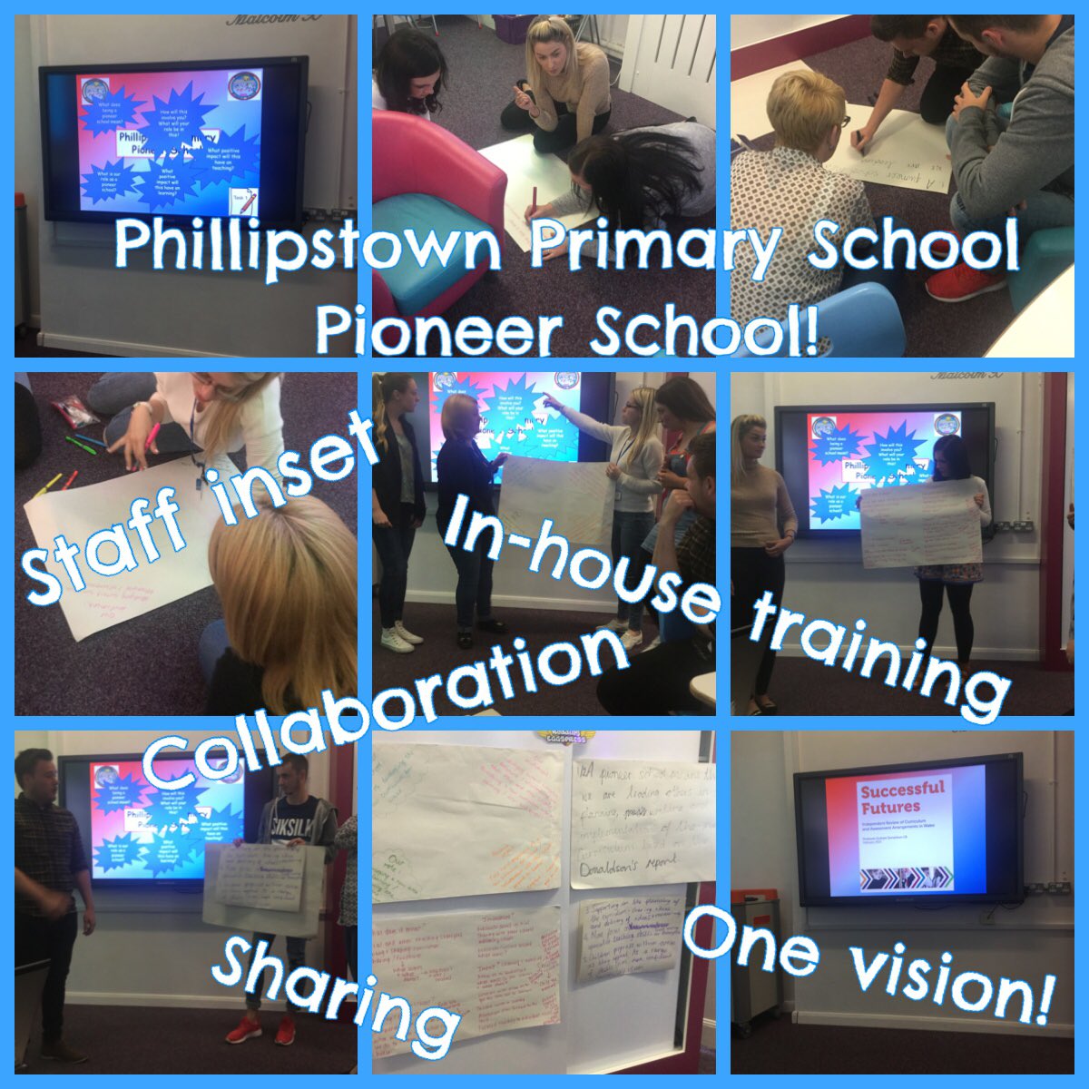 PPS_Draig's tweet photo. Thank you to all staff for your enthusiasm during today's Pioneer training event! @Phip_Primary 
Exciting times! ☀️😉 https://t.co/VcA3XszLRC
