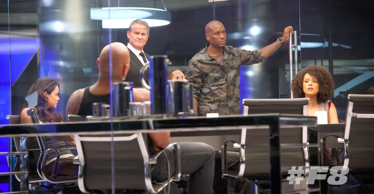 Fast 8 Crew Assemble On Their First Day On Set 1