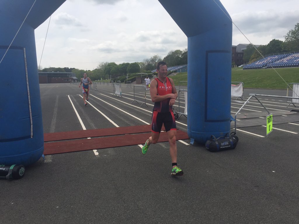 What a superb finish from Tom Jennings (Plymouth Tri Club) at the Royal Navy Championships yesterday! #tempusleisure