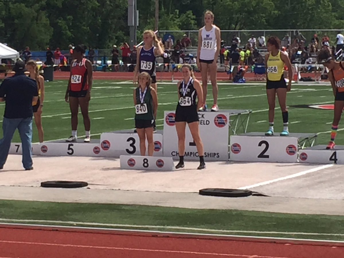 LSGirlsTrack's tweet photo. Claire Burch all state. Eighth place. Fantastic https://t.co/9ZWVLokOEP