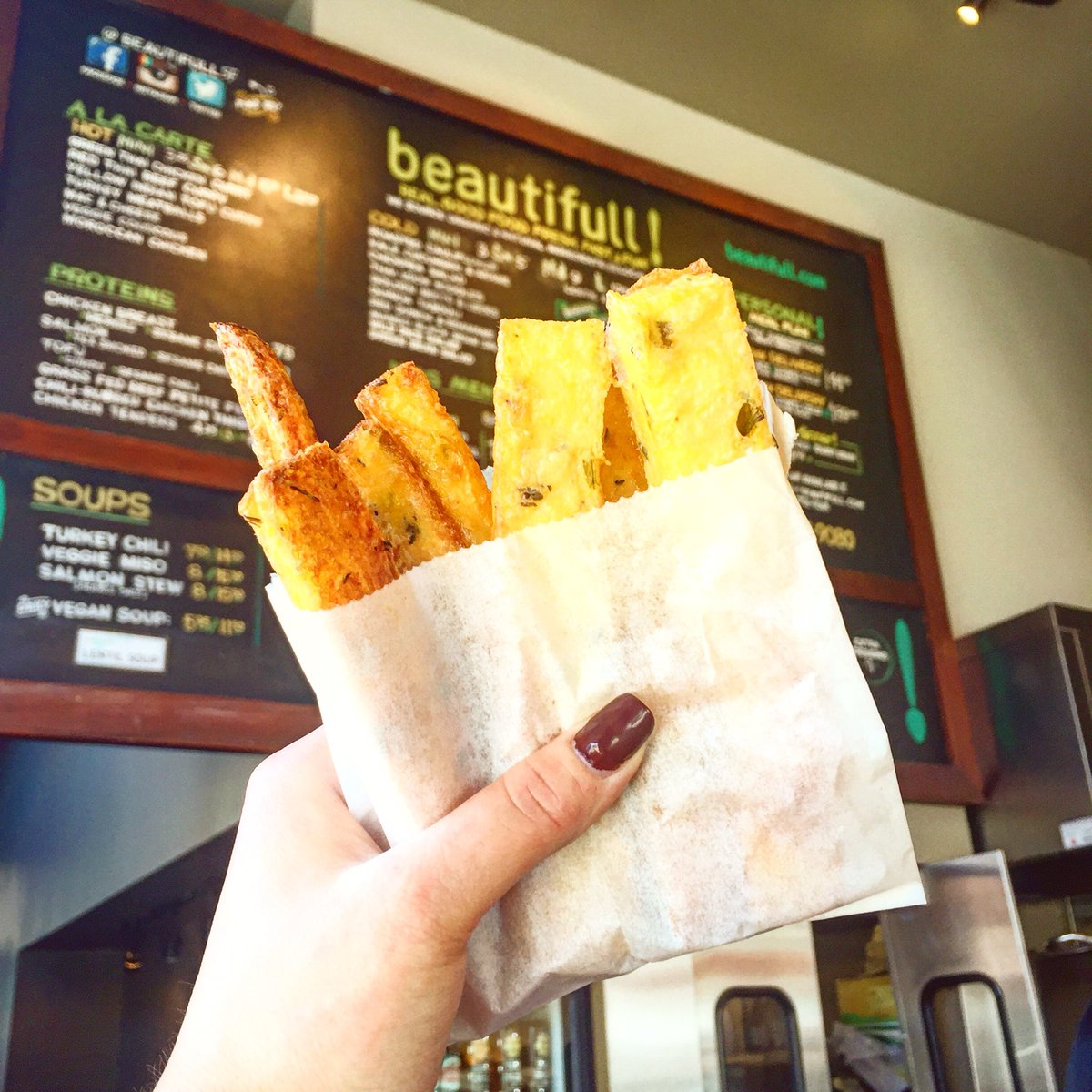 It's polenta FRYday!!!