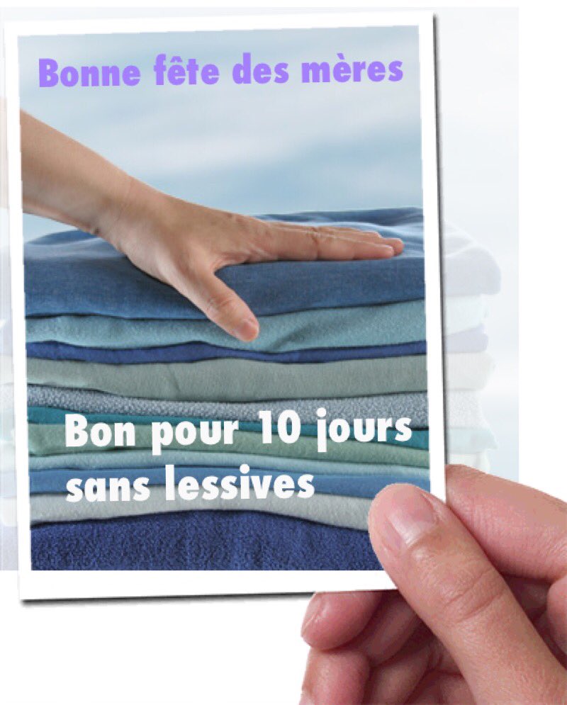 Active_mom's tweet photo. Idée fêtes des mères. Au lieu de cadeau vite rangé, aider la dans son quotidien. #FeteDesMeres https://t.co/NWAYzutKxF