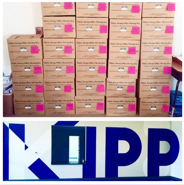 PhillipPhiN's tweet photo. Packd and ready to move to the new Campus. Bring on the Summer and a New Year! #KACD #KAPS #KIPP https://t.co/bKgTrzag8o