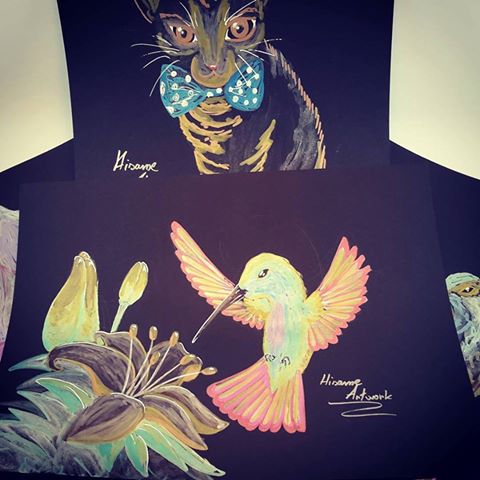 HisameArtwork's tweet photo. My #metallicmarkers test today 😊 #EkTools and #Bic performed best and I will... https://t.co/drpmO32ykX https://t.co/NhqtnmZxMG