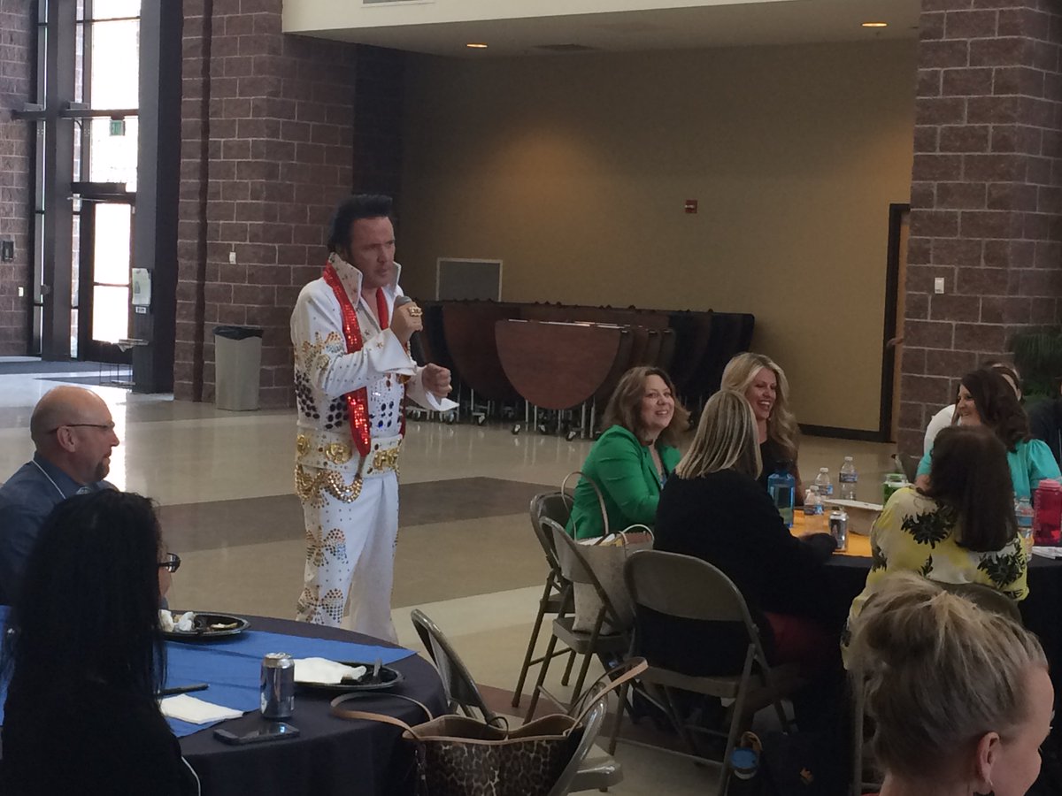WCSDProfLearn's tweet image. Thank you, Thank you very much for attending the Central Office Data Summit today! #WeAreWCSD #WCSDProfLearn #elvis