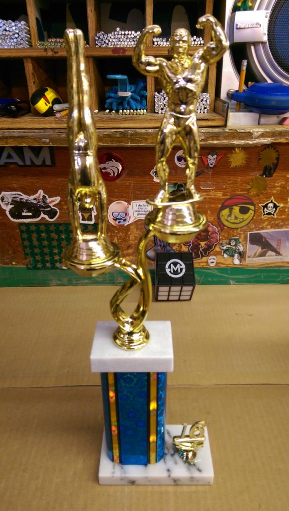 tropheyguy27's tweet photo. @jaymohr37 @TheMarkHenry @TheJonasKnox here's the trophy for pornstar or wrestler #jaymohrsports https://t.co/b3KLKtr8Ij