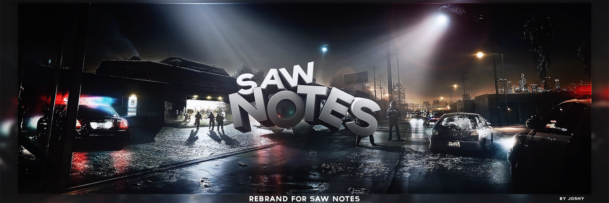 LetsGoJoshy's tweet photo. Rebrand For @SawNotes
1st Time trying 3D
Feedback is appreciated
RT &amp; Like.
HD: https://t.co/VgSHAxbbnx https://t.co/NABg44YTTm