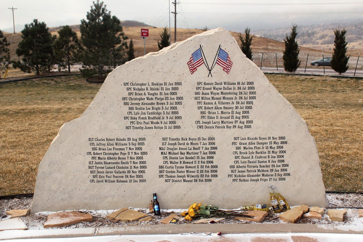 coachcropper's tweet photo. My thoughts are always with my brothers who gave their lives fighting for our country. #3rdACR #NeverForgotten https://t.co/2ZeCnR8BKc
