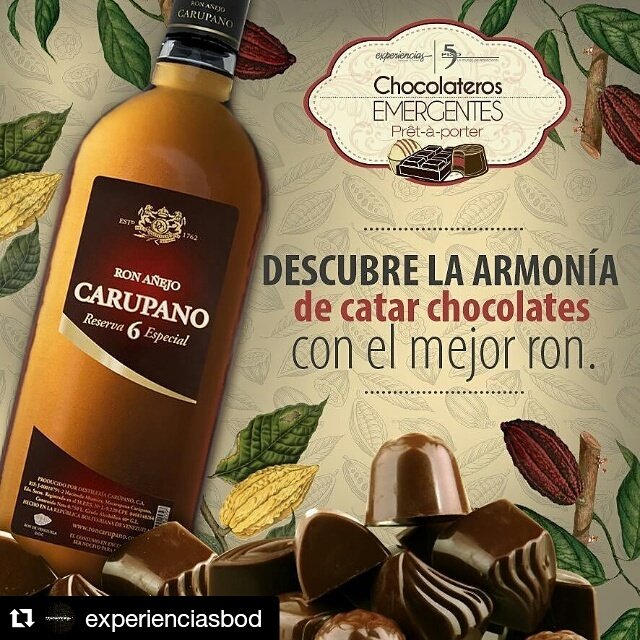 No te pierdas la oportunidad de catar nuestros  bombones con el mejor ron. Te esperamos mañana en @PasroElHatillo