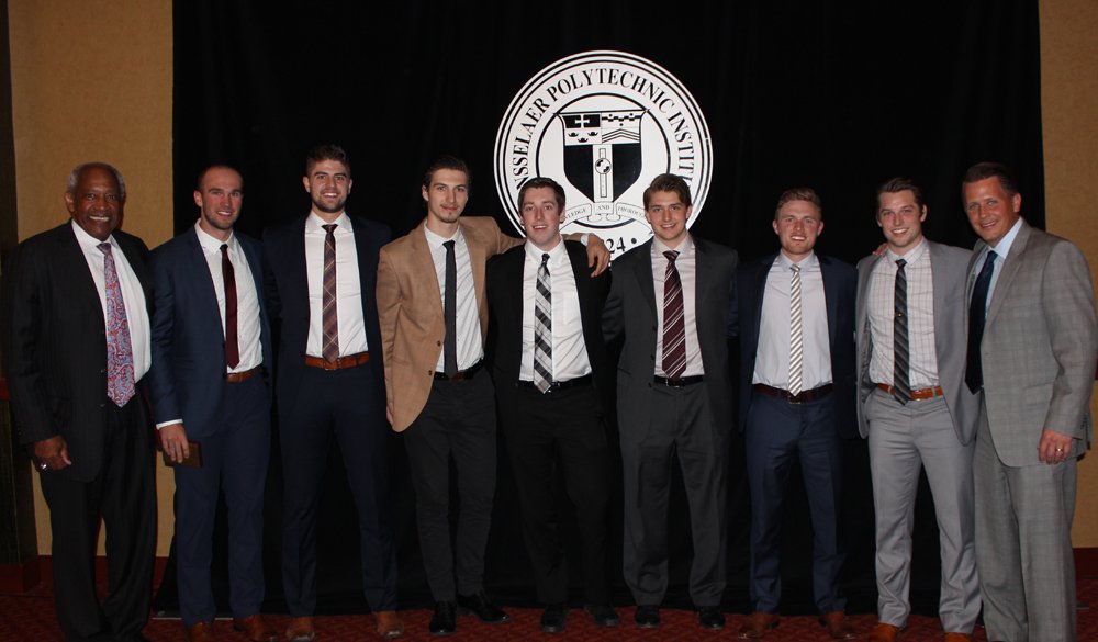 RPIAthletics's tweet photo. MH | Congratulations and thank you to the @RPI_Hockey members of #RPI2016! You have made #RPI proud! #RPIHockey https://t.co/pdnWH2FBhJ