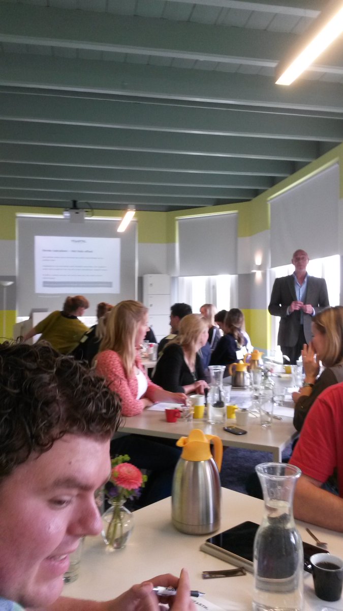 Vandaag training gehad van <a href="/netwerkJAA/">JAA!</a> in <a href="/VillaMondriaan/">Museum Villa Mondriaan</a> kwaliteit x zichtbaarheid = sterke profilering