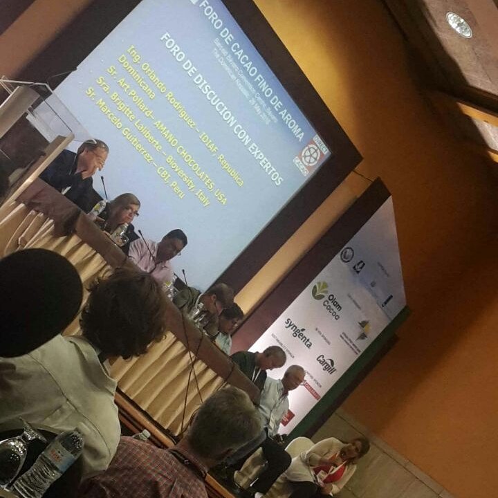 fundatierra's tweet photo. Foro sobre el Cacao Fino o de Aroma en Punta Cana #ICCO #worldcocoaconference16 #somoscacao #sincacaonohaychocolate https://t.co/lSapTzuIOf