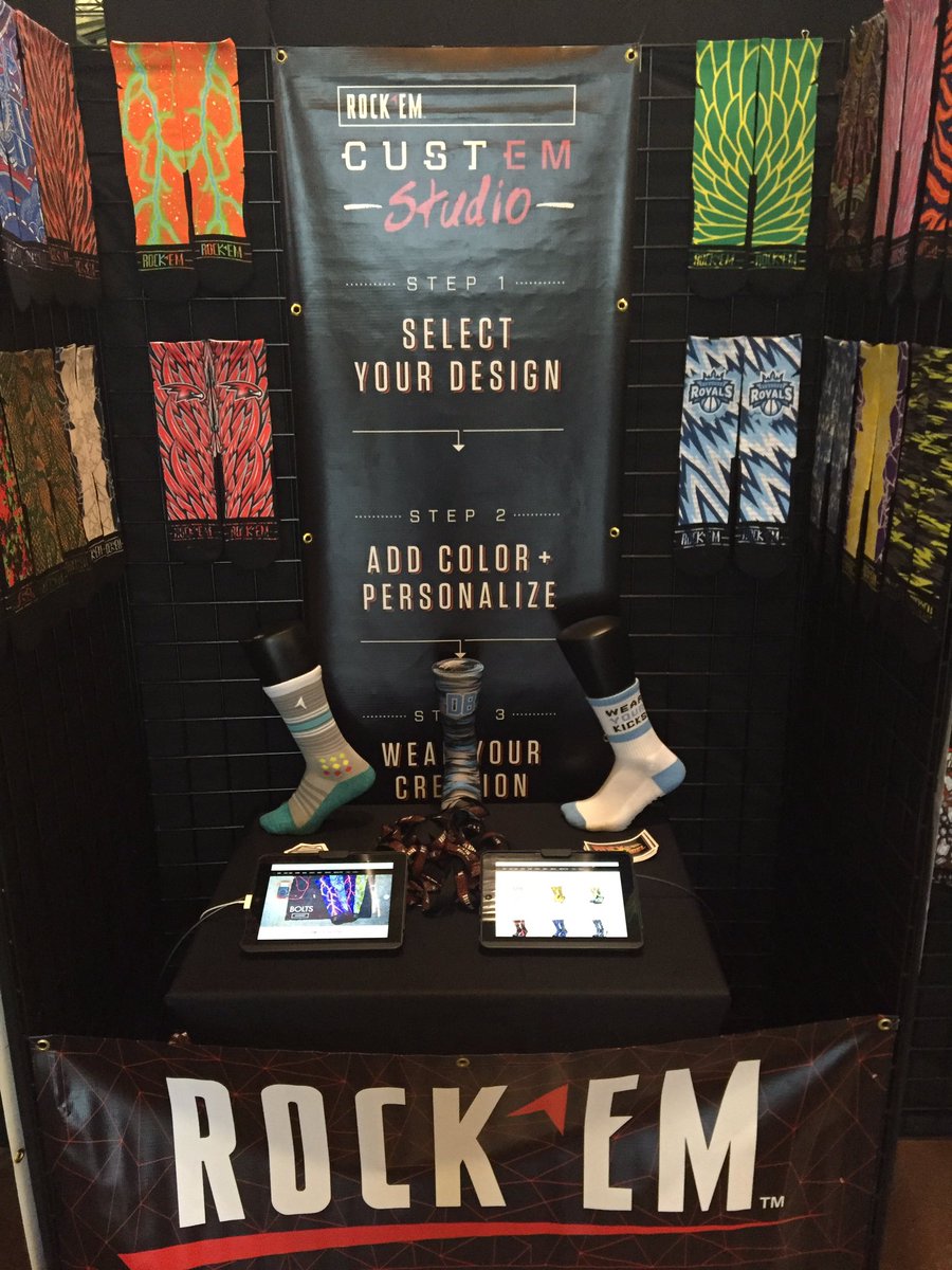 RockEmTeams's tweet photo. Orlando, come check out our booth at @DisneySports this weekend and step up your sock game! https://t.co/ia3NmFytNq