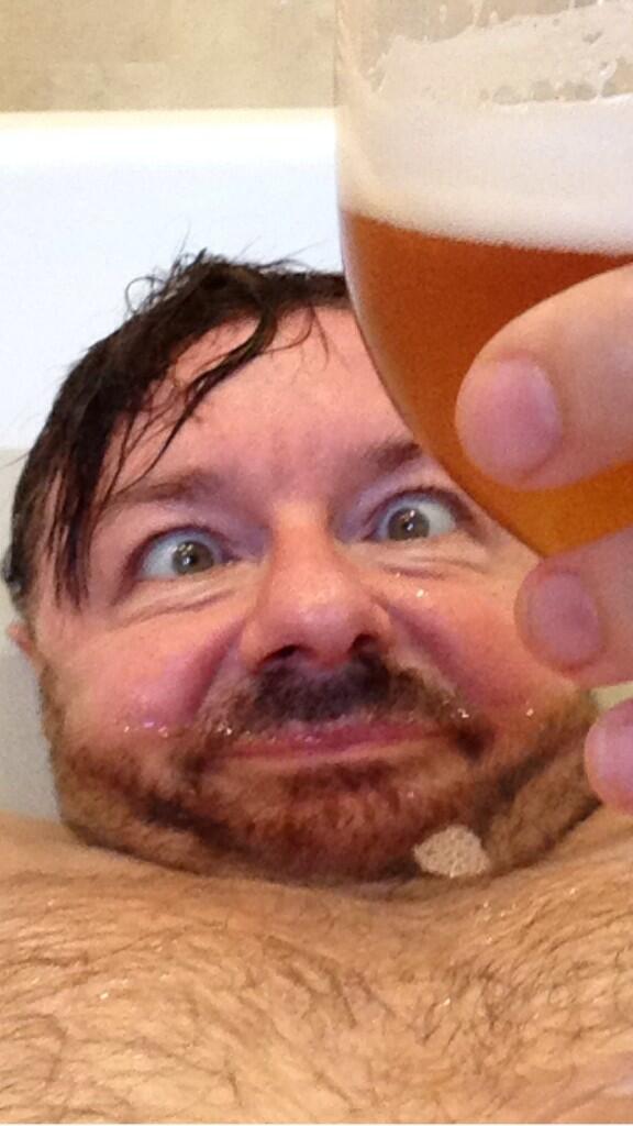 Ricky Gervais (@rickygervais) on Twitter photo Emmy Contender <a href="/rickygervais/">Ricky Gervais</a> is going to bed now. "Have a peaceful night" said the 22 time nominee (pictured below) Emmy Contender <a href="/rickygervais/">Ricky Gervais</a> is going to bed now. "Have a peaceful night" said the 22 time nominee (pictured below)