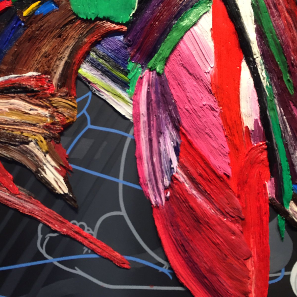 nomduhgloom's tweet image. worth the distraction. From  #desireobtaincherish &quot;Servant to Infinite Distraction&quot; at #UnixGallery til 6/18