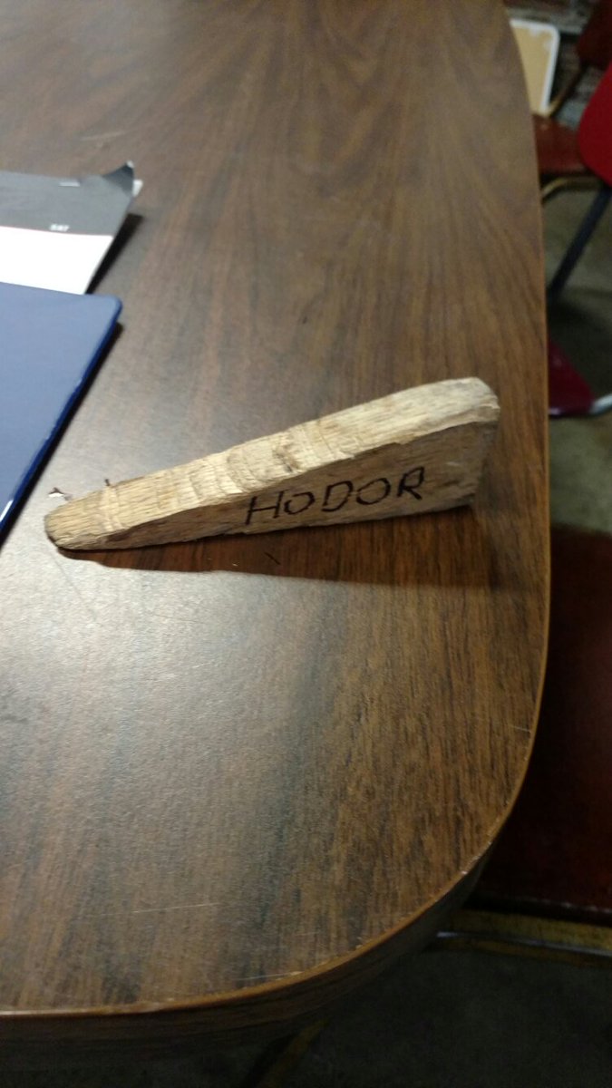 Timechuck's tweet photo. Found this today at the place of my work.  #sillychildren https://t.co/qCw1MW69VN