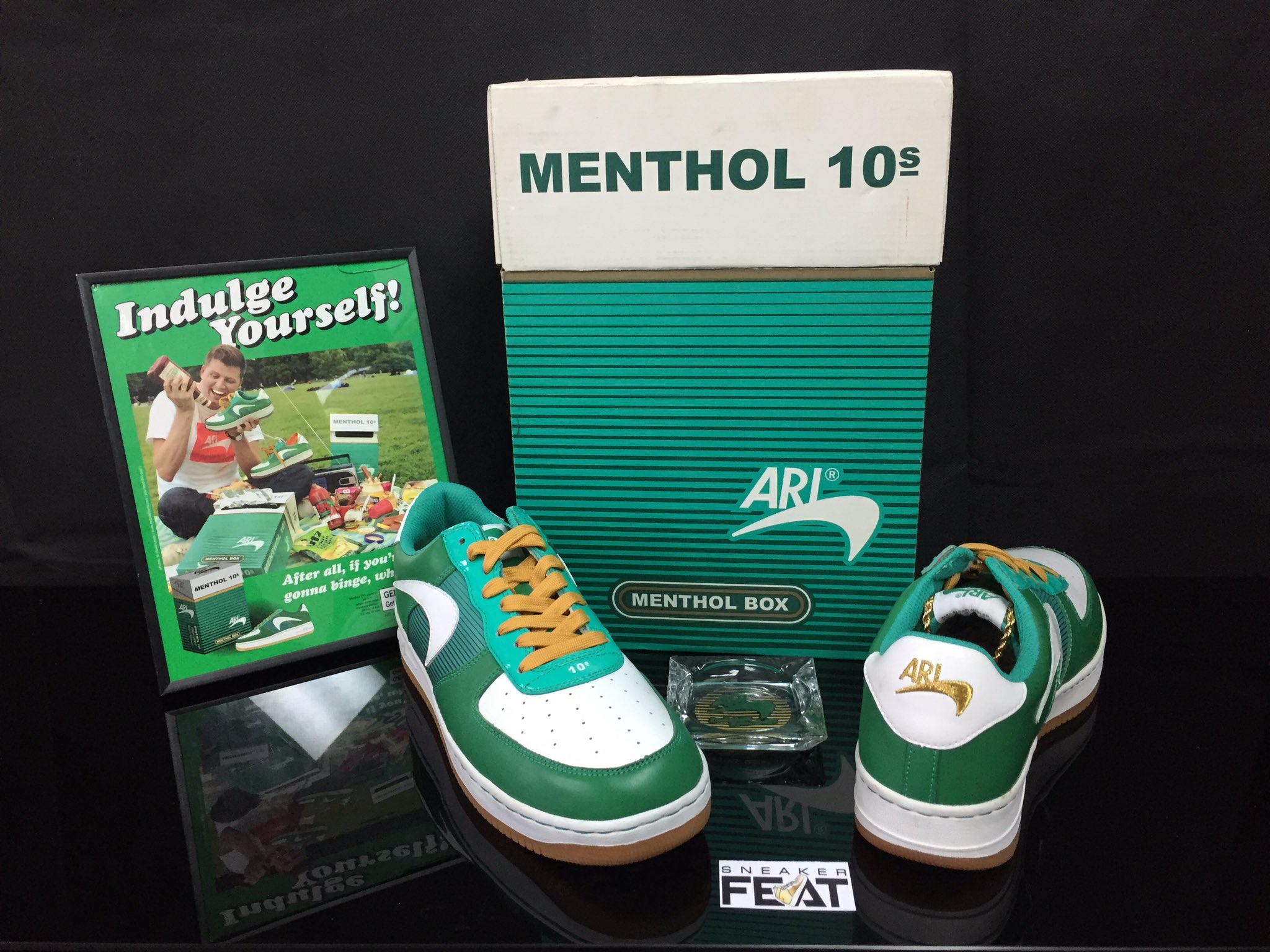 SneakerFeat on Twitter: "I don't smoke but these Newport's lit.#Nike Af1 Ari Menthol Newport size 11 💨💨💨 follow us @sneaker_feat #og https://t.co/pt3TLfFY6H" / X