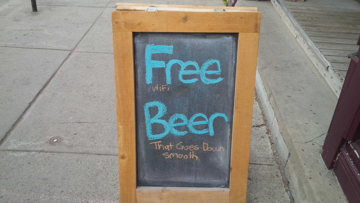 bizdistricts's tweet image. #Free what? Love it!