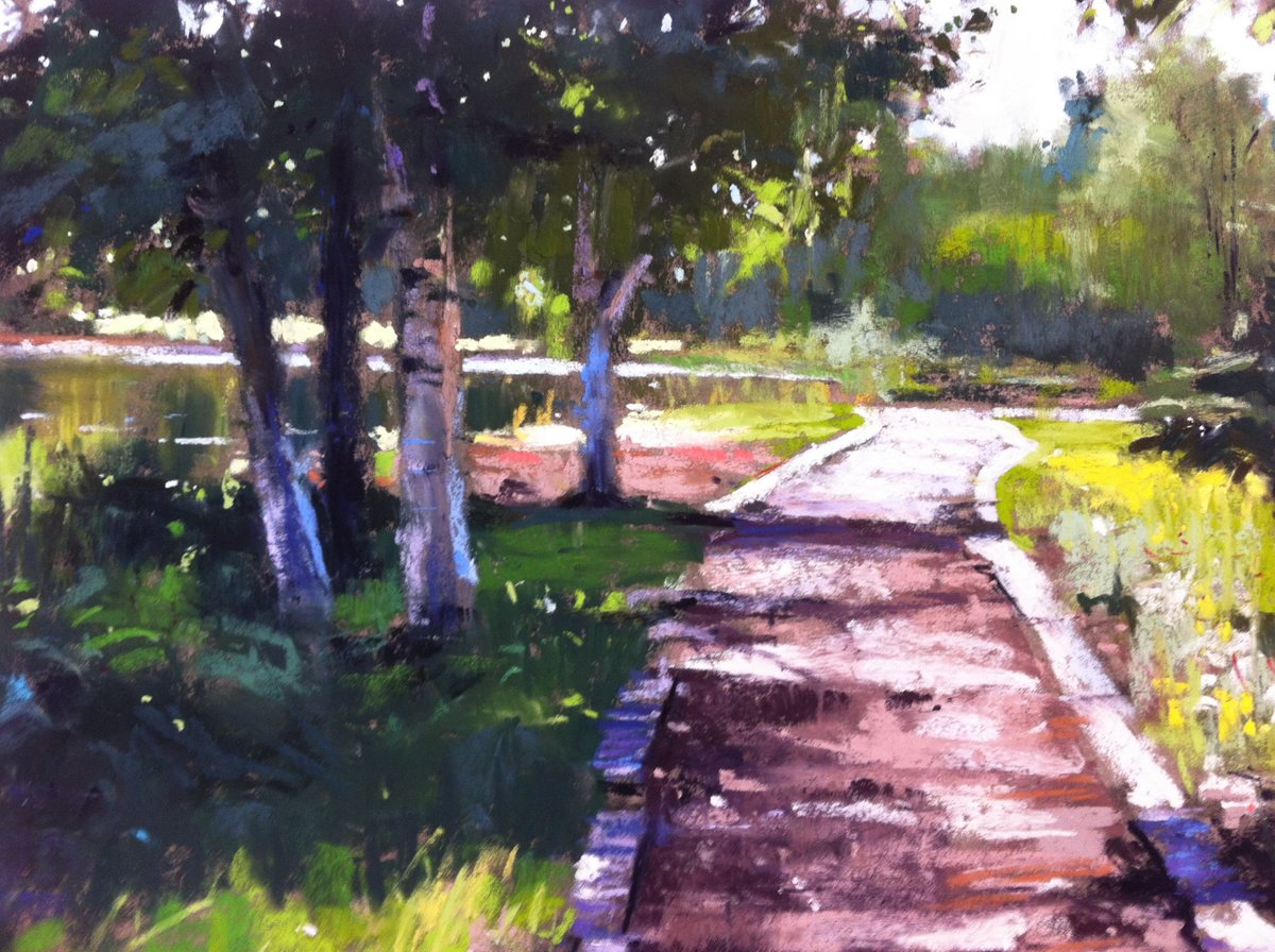 DavidShkolny's tweet photo. More to look forward to at Series in July! @RDC_ConEd #pastel #art #landscape #introtopastel https://t.co/LE4nUCVgvq