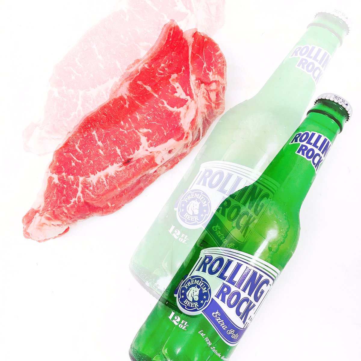 FrazierFarmsMKT's tweet photo. #MDW essentials are steaks and we've got #RollingRock cases on sale all weekend! Who's ready for a threeday weekend? https://t.co/Wamav1lj5z