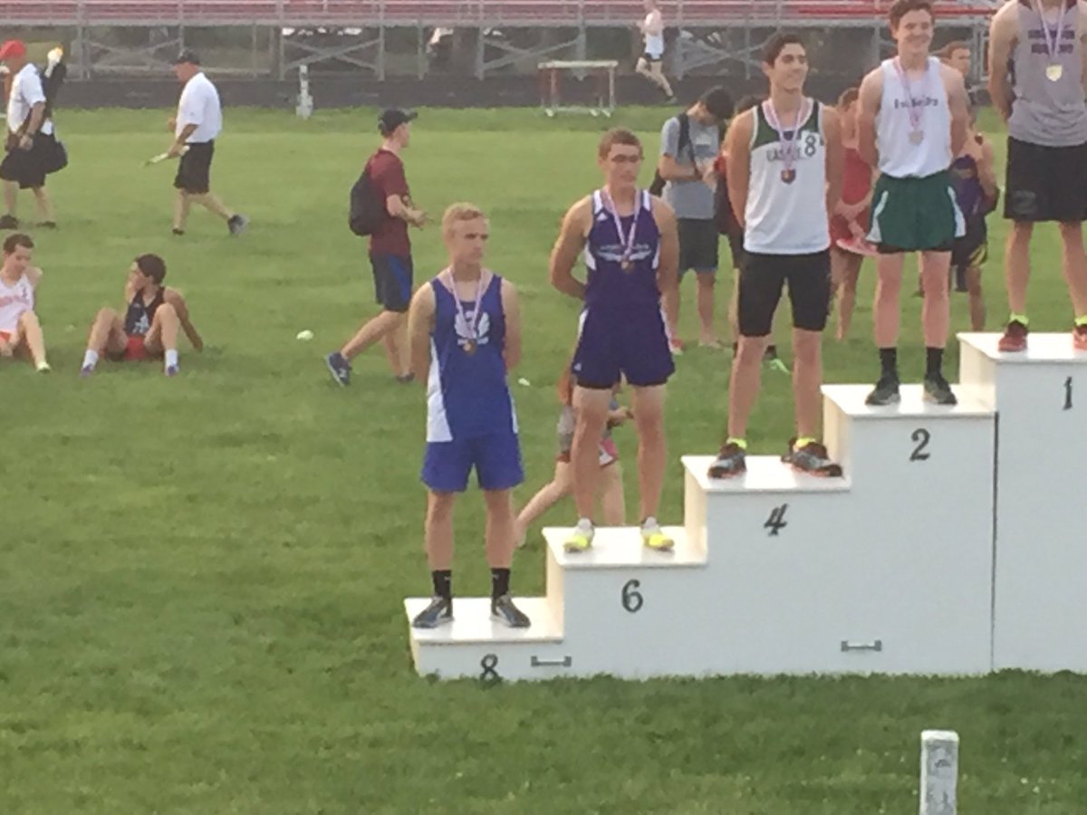 Congrats J. Witosky <a href="/mcseaglesoh/">Madison Christian School</a> for finishing 8th @ Regionals in the 800m