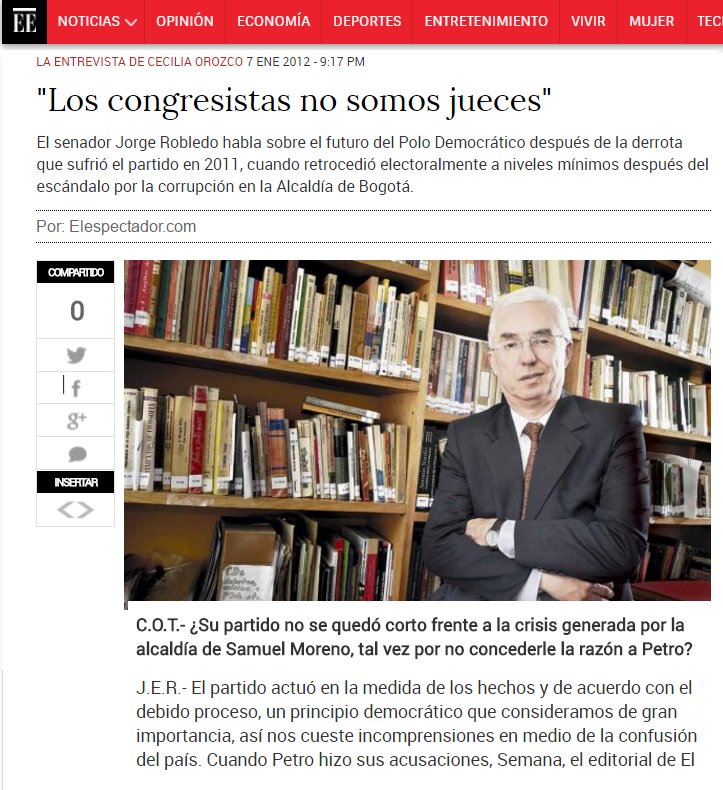 twmensajero's tweet photo. ¿Será q senador Robledo defenderá debido proceso de Venus Albeiro Silva, como hizo con Samuel Moreno? #TranquiloPapi https://t.co/jgwBtU5s8u
