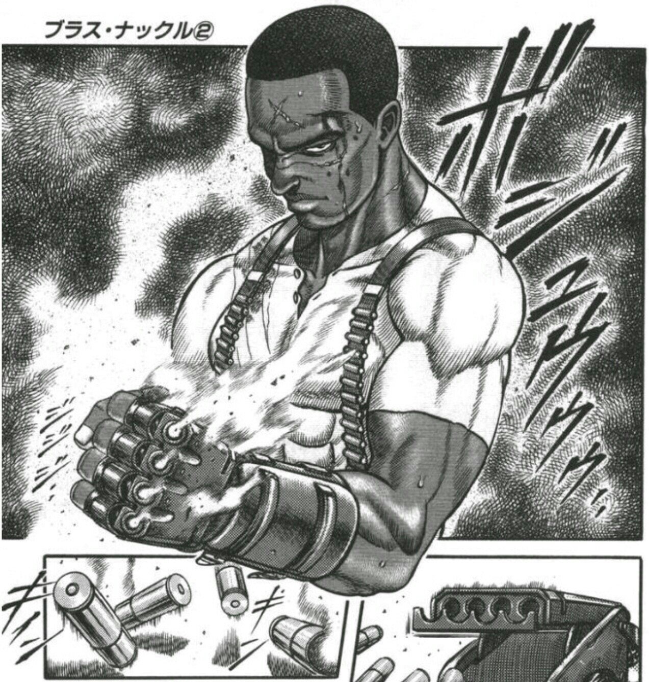 神山br 黒人版ベルセルク ブラス ナックル がマンガ図書館ランキング上位に出る謎 いや面白いんだけどベルセルクと同時期に連載されていたのは草生える 主人公のボクシングな戦闘スタイルが熱く格好いい秀作 T Co O7k3lktnf2 Twitter