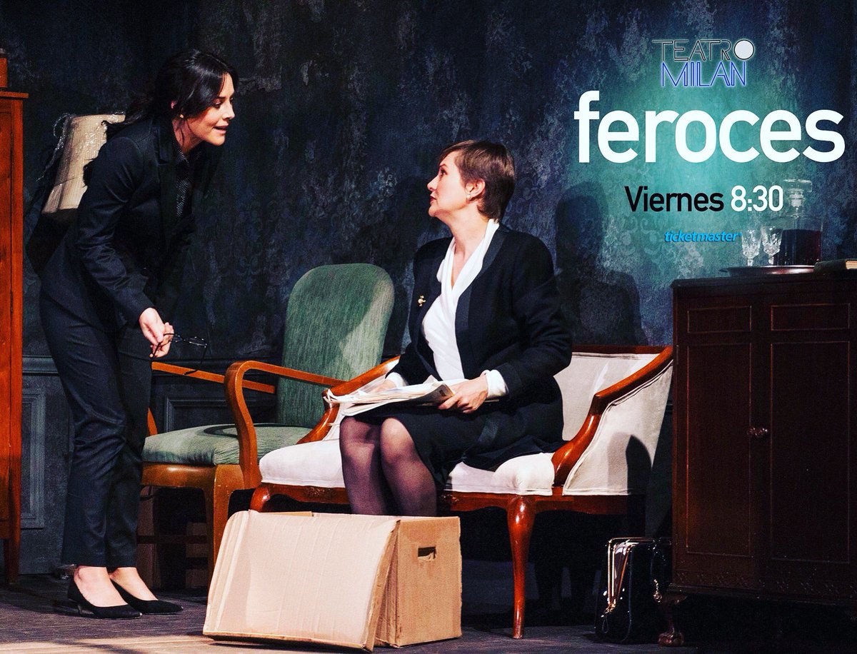 "¿Pero dónde está el maldito testamento?" 4 #Feroces
Esta tarde en el <a href="/teatro_milan/">Teatro Milán</a> Boletos: goo.gl/tZqWo9