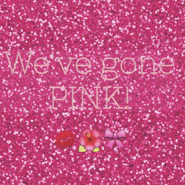 HCCabrini's tweet photo. We couldn't be prouder to be pink 🎀💋🎀 https://t.co/sZdv1R2QjH