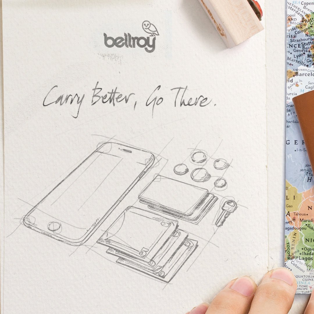 Bellroy's tweet photo. "Thankfully the good folks at Bellroy have your back." ✊ #carrytips via @manofmanytastes |https://t.co/FnE9vNNNPc https://t.co/k6JpOjn9CX