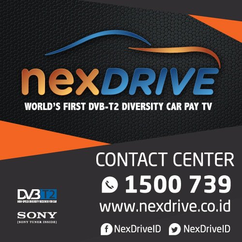 NexmediaTV's tweet photo. Temukan hiburan terbaik NexFriends saat dalam perjalanan hanya dengan @NexDriveID #NexGuide #NexDrive https://t.co/IrjZVmrcbg