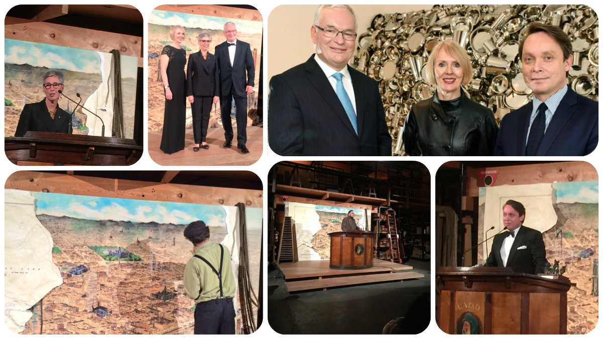 ConsuladoEspMel's tweet photo. Awesome venue, superb speeches and lots of exciting ideas at the wonderful #CommitteeforMelbourne annual Gala Dinner https://t.co/QdqC7WZu3D
