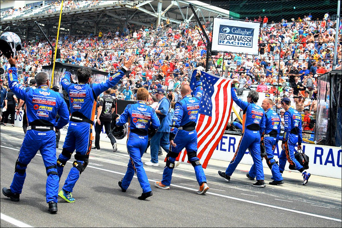 teammurray61's tweet photo. The #CKCrew ignited the #Indy500 carb day crowd. Read about the amazing day at @IMS https://t.co/WPZSUg5CTO https://t.co/XOrECHbYea