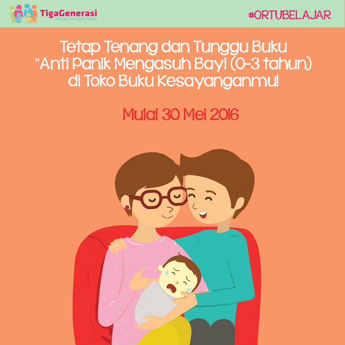 Mulai 30 mei 2016 #bukuantipanik akan disebarkan di seluruh Indonesia :)