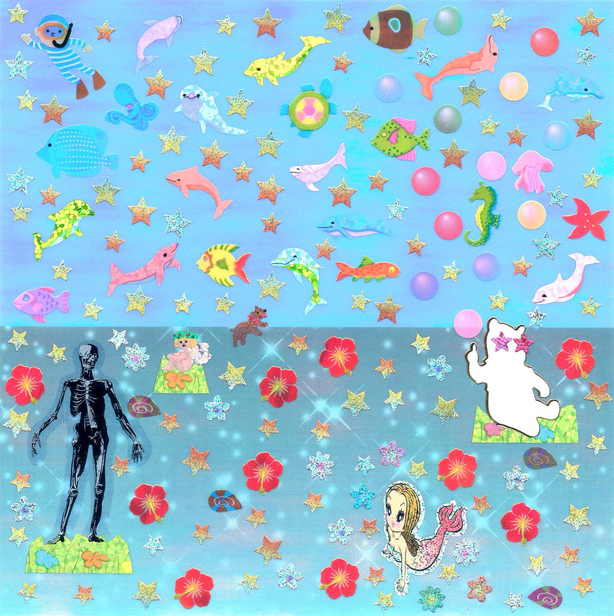 【Seal Paintings】DOGRUN_10 #SealPaintings #ContemporaryArt #FineArt #PopArt #Art #アート