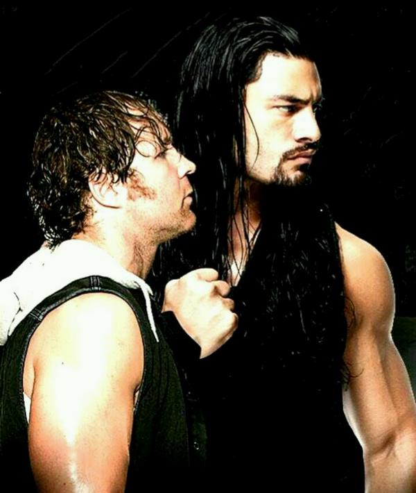 LeeshaNDessy's tweet photo. #Roman #Dean #MessWithOne #YouGetBoth @WWERomanReigns @romanreigns568 @WWESethRollin17 @DeanAmbrose198 @shady926 https://t.co/f1ovcNMHrd