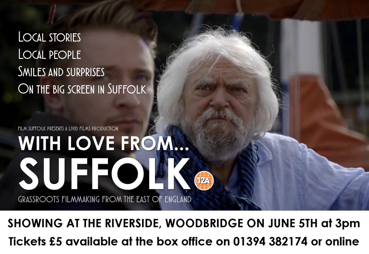 FILM Suffolk (@filmsuffolk) on Twitter photo TV legend Tony Scannell #thebill on the big screen in Suffolk this summer & <a href="/_theriverside/">The Riverside</a> 5th June don't miss out! TV legend Tony Scannell #thebill on the big screen in Suffolk this summer & <a href="/_theriverside/">The Riverside</a> 5th June don't miss out!