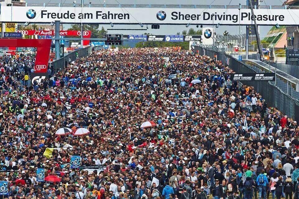 Race day @24hNurburgring with <a href="/scg003c/">SCG003</a> ready to go after a steady warm up. So cool to see so many fans again here!