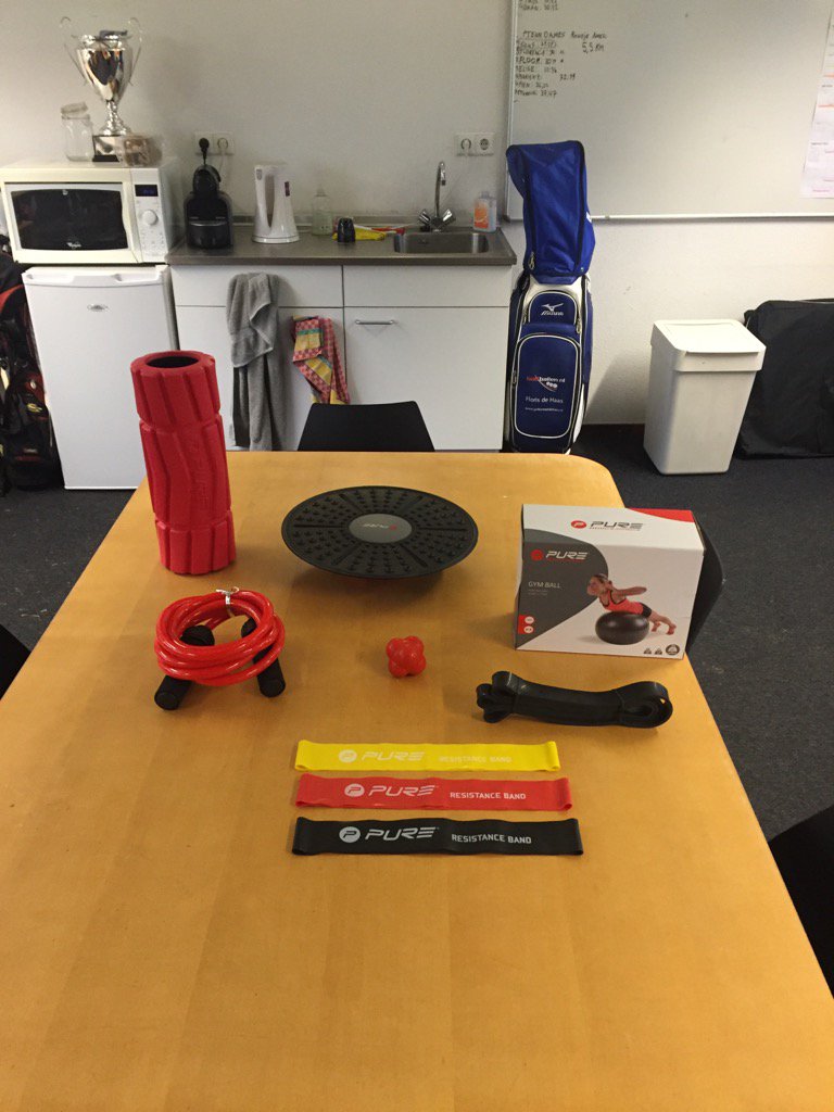 Sportmaterialen zijn binnen bij golfschool amelisweerd.
Fit de zomer door met <a href="/pure2improve/">Pure2improve</a> Golfmaterialen volgen.