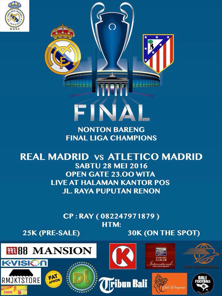 TODAY !!!!

Dont miss it guys... Live at Halaman Kantor Pos Renon !!! ✊⚽️🏆