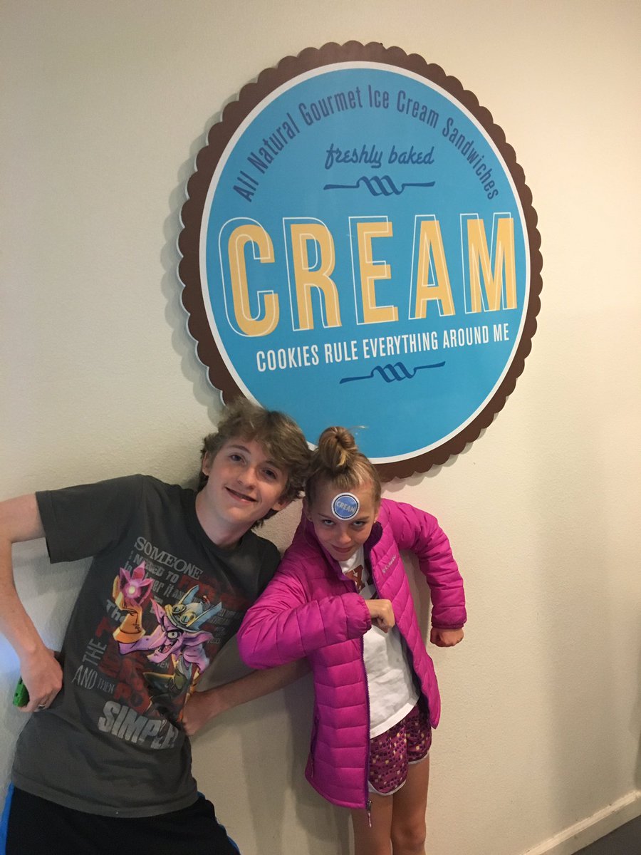 Ice Cream on a warm Friday night!