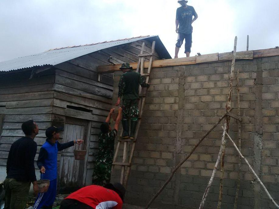 Berkat KKN Akpol, Akmil, dan IPDN, Warga Pangkalpinang Ini Punya Rumah Baru